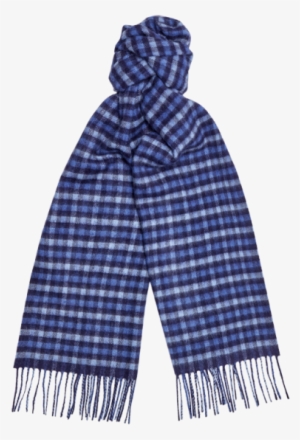 Cashmere Club Check Scarf - Cashmere Club Inc #259739