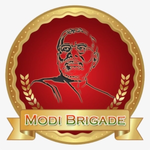 Supporters Of Prime Minister Modi Ji - Clipart Badge #2500306