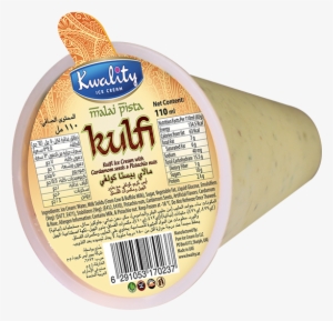 Malai Pista Kulfi Cone - Kwality Ice Cream Kulfi #2500540