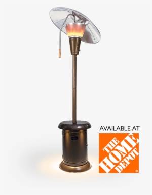 Mirage Heat Focus Patio Heater With Speakers Light - Home Depot #2500636