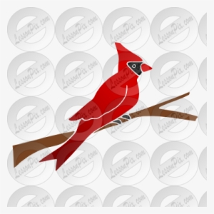 Clipart Black And White Library Clipart Cardinal - Clip Art #2500816