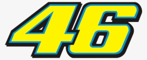46 - Dr - Odd - 46 Valentino Rossi Font #2501466