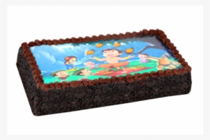 Chhota Bheem Juggler Fx Photo Cake - Monginis 2 Kg Cake #2501973