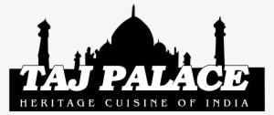 Taj Palace Logo Black And White - Palace Vector #2502031