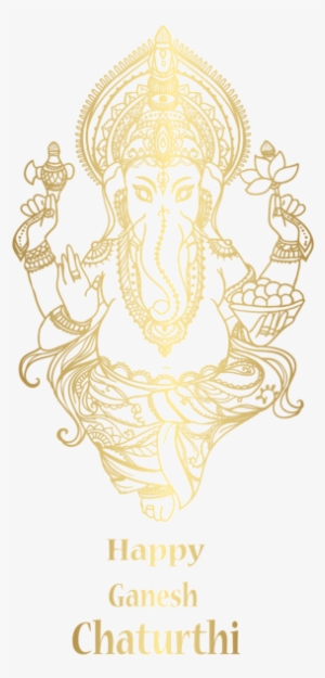 Happy Ganesh Chaturthi Png Clip Art Image - Ganesh Chathurthi Posters Png #2502427