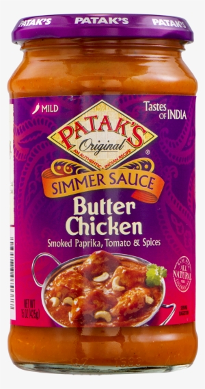 Patak's Tastes Of India Butter Chicken Simmer Sauce, #2504267
