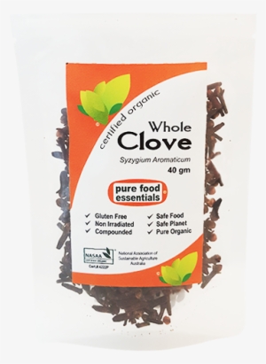 Organic Clove Whole 40g - Pure Food Essentials Organic Chilli Powder 80g (sachet) #2504411