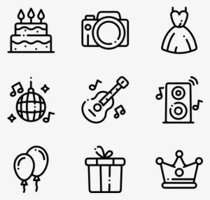 Birthday - Wedding Icon Transparent Background #2504442