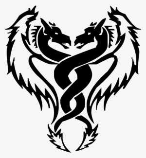 Frnds Useful Tattoos Png Use Kare - Tribal Dragons #2505352