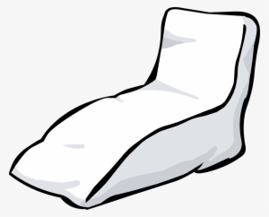 Snow Deck Chair - Club Penguin Furniture Png Couch #2506257