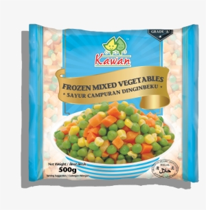 Frozen Mixed Vegetables 500g - Womack & Womatictracks - Mixed Vegetables, Black #2506703