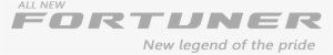 New Fortuner - Toyota Fortuner Logo Png #2506744