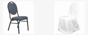 Banquet Chair Covers Are Designed To Fit Most Standard - Round Top Banquet Chair #2507429