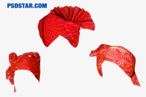 Rajashtani Red 3 Pagdi - Red #2507631