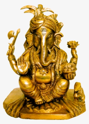 Ganesh Pagdi Brass Figure 9″ #2507745
