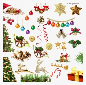 Xmas Elements Free Png Image - Christmas #2507907