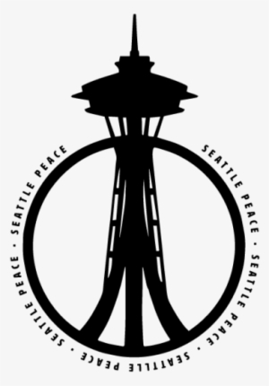 Seattle Peace Single Color - Space Needle #2507958