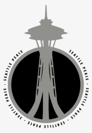 Seattle Peace Grayscale - Space Needle #2508023
