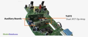 Danelectro Sitar Swami Auxiliary Boards On Mother Board - Aux Pcb #2509216