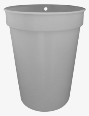 2 Gallon Gray Plastic Sap Bucket - Flowerpot #2510286