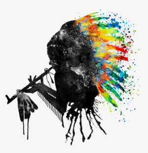 Click And Drag To Re-position The Image, If Desired - Native American Art Headdress #2510513