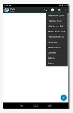 Hide Whatsapp Online Status On Whatsapp Plus - Blank White Dp For Whatsapp #2510735