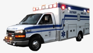 Southbury Ambulance - Ambulance With Lights On Transparent #2511610