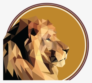 Geometric Lion By Sweetaurorabora On Deviantart - Geometric Lion Png Free #2512398