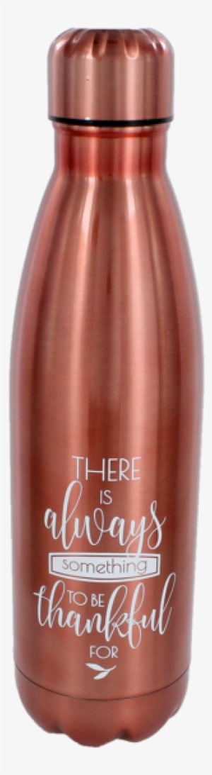 Thankful Bronze 17oz Stainless Steel Water Bottle - Stainless Steel Water Bottle Thankful #2512437