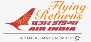 Flying Returns - Air India Star Alliance Logo #2512585