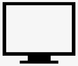 Computer Monitor Screen Laptop Comments - Tv Screen Icon Png #2512642