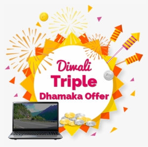 Diwali Triple Dhamaka Offer - Bumper Offer Image Png #2512825