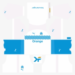 Home Kit - Https - //image - Ibb - Co/jup8q0/marseille-home - Dream League Soccer Kits Portugal #2513323