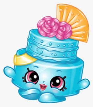 Claudia Cake - Shopkins Cake Clipart #2513532