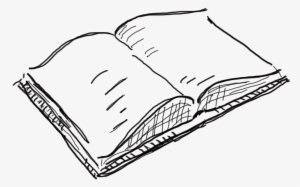 Open Book Drawing Png #2513602