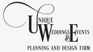 Unique Weddings & Events In New Orleans Logo - Wedding Events Unique Logo #2514072