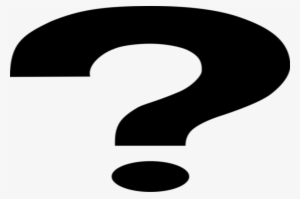 Sending The Wrong Message - Question Mark Black Png #2514422