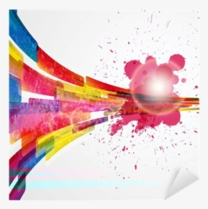 Abstract Background Forming By Watercolor Paint Splashes #2514454