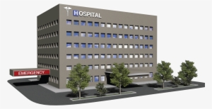 Creates Optimal Working Environment - Hospital Building Hospital Clipart #2514548
