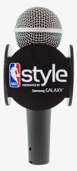 50” Circle Mic Flag - Singing #2515005