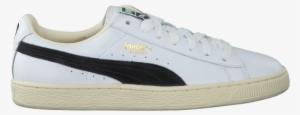 Puma White Puma Sneakers Basket Classic B&w Hot Sale - Puma #2515129