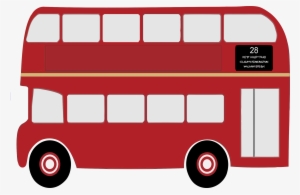 Bus Drawing Double Decker - Double Decker Bus Png #2515674