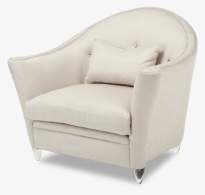 Amini Bel Air Park Chair And A Half Clear - Aico Bel Air Park Chair And A Half By Michael Amini #2516440