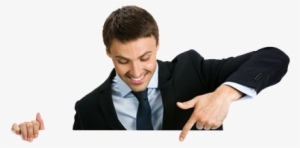 Contact Girl - Guy Pointing Down #2517086