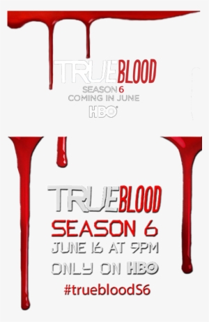 Season 6 True Blood Logo Banners Png By Riogirl9909 - True Blood Season 1 Dvd #2517473