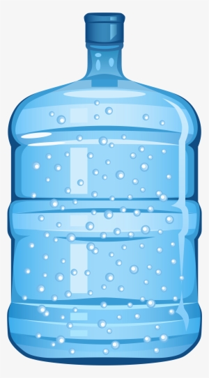 Carbonated Water Glass Jug Royalty - Galão De Agua Vetorizado #2517857