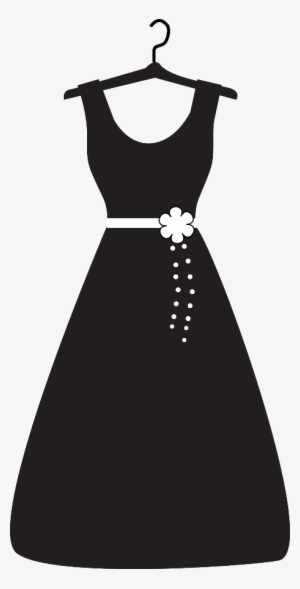 Costura E Roupas Riblackandreddress - Dress On Hanger Clipart #2518487