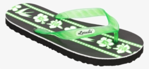 Sold Out Locals Women's Mix Flower Green Slippa - Flip-flops #2518994
