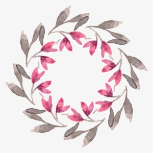 Beautiful Green Leaf Hd Garland Png - Baby Name Watercolor #2519169