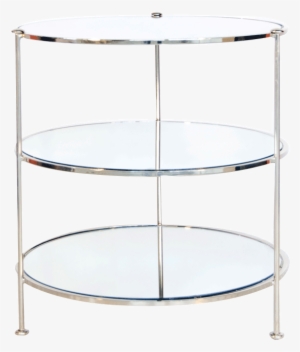 3 Tier Nickle Side Table Worlds Away V=1479869018 - Worldsaway 3 Tier End Table; Nickel Plated #2519650